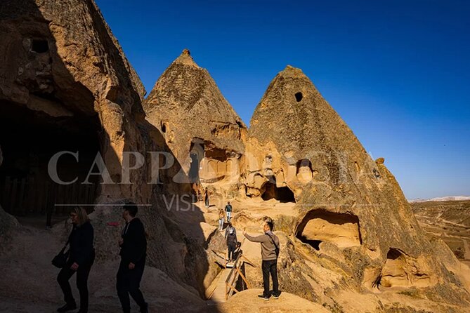2 Days South (Green tour) and North (Red tour) Cappadocia + Lunch - Day 1: Uçhisar views, pottery, and fairy chimneys