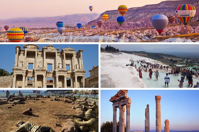 6 Days Turkey Tour Cappadocia, Pamukkale, Ephesus, Gallipoli Troy - Troy and Pergamon make Day 2 a history marathon