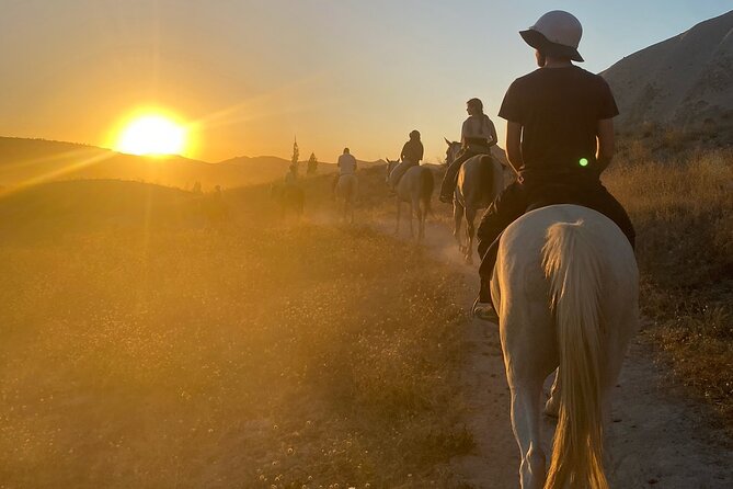 Adventure in Cappadocia Horse Riding Sunset ,Daytime - Beginner comfort, horse care, and safety