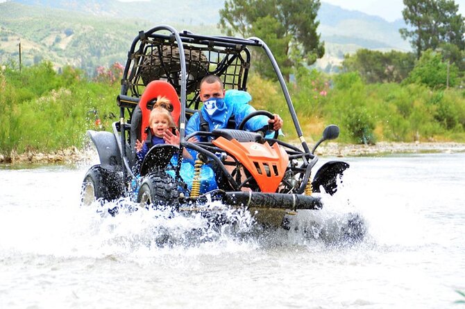 Alanya 3 In 1 Combo Tour Rafting Buggy & Zipline Adventure Tour - Arriving at the canyon activity base