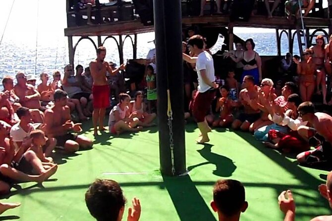 Alanya All Inclusive Pirate Boat Trip With Hotel Transfer - A lively crew and foam-party finish