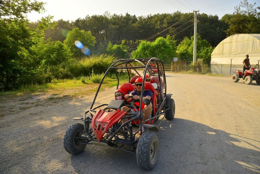 Alanya: Buggy Safari Adventure with Hotel Transfers - Getting comfortable in an automatic buggy