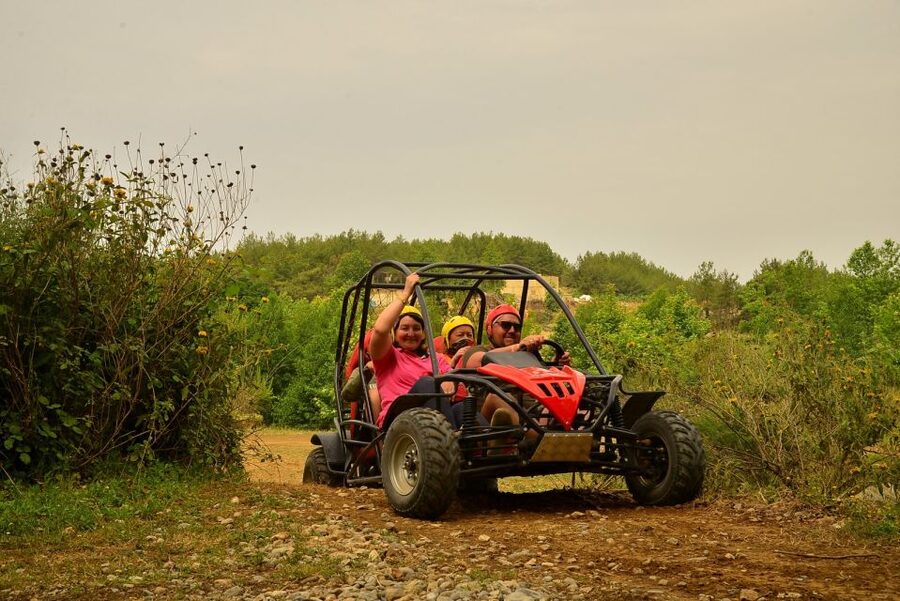 Alanya: Buggy Safari Adventure with Hotel Transfers - River crossings and the muddy highlight