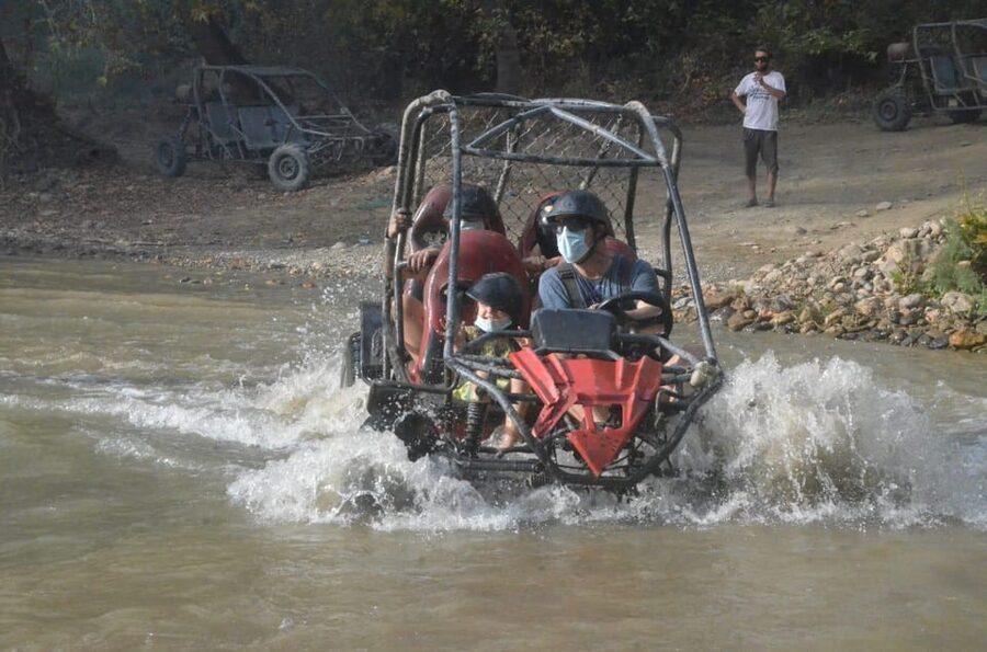 Alanya Buggy Safari: Thrill by River & Muddy Forest - Following the riverside dirt roads