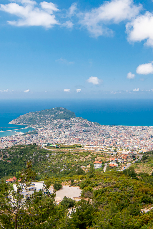 Alanya: Captivating Views & Cultural Gems Tour w/ Cable Car - The I LOVE ALANYA viewpoint