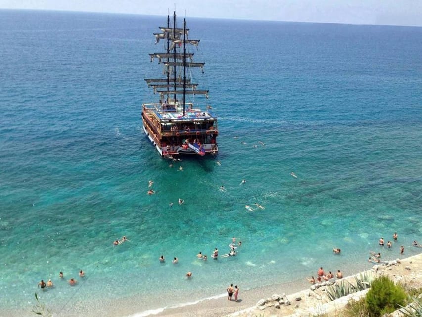 Alanya: Catamaran Boat Tour with Snorkeling and BBQ Lunch - Setting off from Alanya Harbor