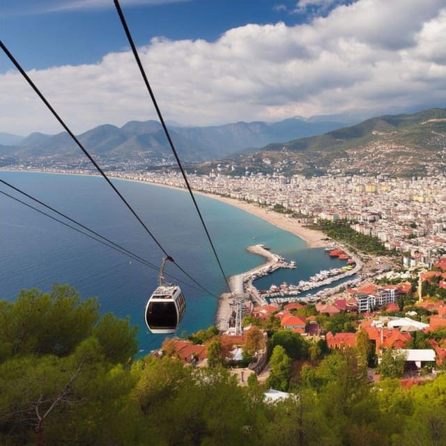 Alanya: City Tour with Cable Car and Damlatas Cave 3 in 1 - The I Love Alanya terrace and the best photographs