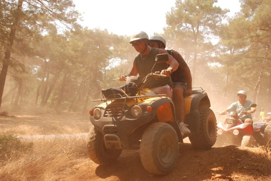 Alanya: Forest Quad-Bike Excursion with Hotel Pickup - A proper safety briefing before the fun starts