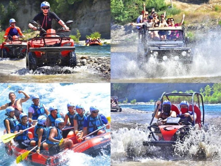 Alanya: Full Day Whitewater rafting with lunch and transport - Safety briefing and raft preparation