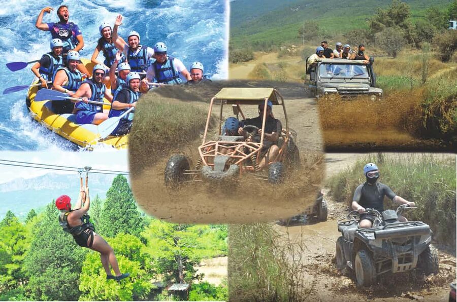 Alanya: Full Day Whitewater rafting with lunch and transport - From Alanya to the canyon