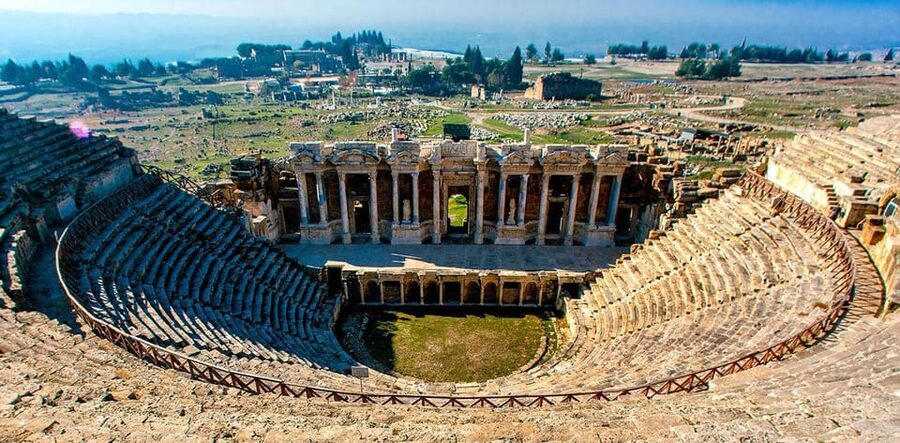 Alanya: Guided Pamukkale Tour with Breakfast, Lunch, Dinner - Exploring Hierapolis above the terraces