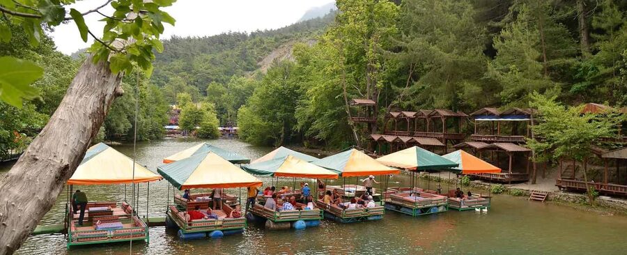 Alanya Highlights: Sapadere Waterfalls, Dim Cave & Dim River - Banana gardens and lunch above Dim River