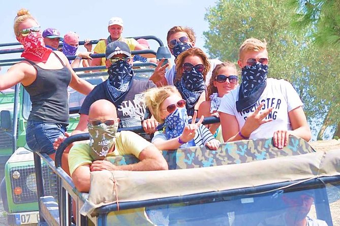 Alanya Jeep Safari with Dim River Lunch and Dim Cave - The water fights and mountain roads
