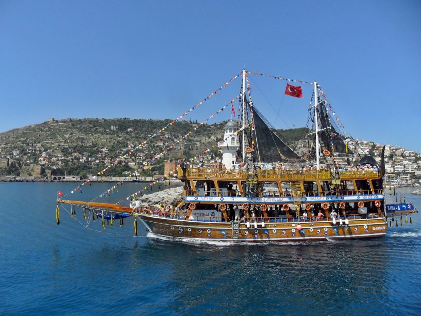 Alanya: Pirate Boat Tour with Unlimited Soft Drinks & Lunch - Key points to know before booking