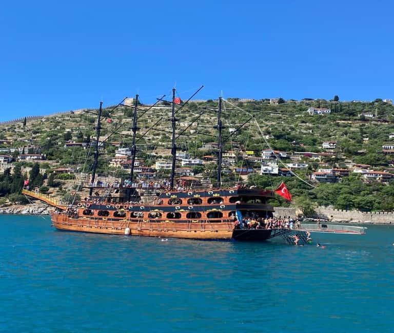 Alanya: Pirate Boat with Lunch and Unlimited Drinks - Key points to know before you book