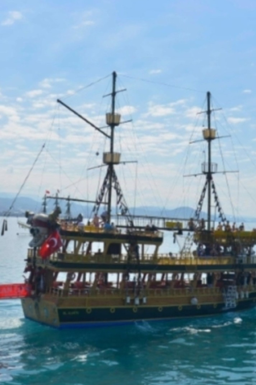 Alanya: Pirate Ship Cruise with Food and Swimming Stops - What the $11 price really buys you