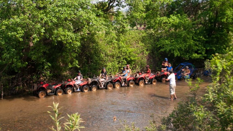 Alanya: Quad Safari Adventure with Hotel Transfers - Swimming and photo breaks along the route