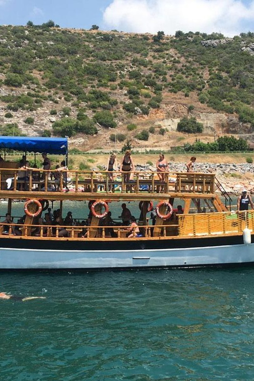 Alanya Relaxing Family Boat Tour Without Foam And Loud Music - From hotel pickup to the harbor