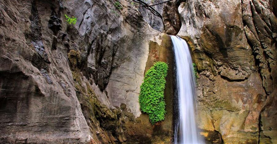 Alanya: Sapadere Canyon Waterfalls & Dwarfs Cave Tour - Riding above Alanya in an open-top minibus