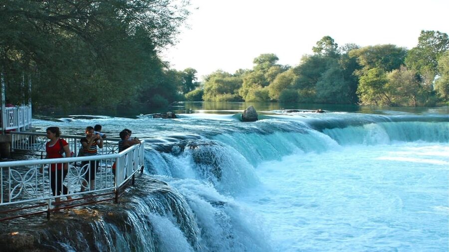 Alanya/Side: Manavgat River & Waterfall, Boat Tour, & Bazaar - Manavgat Waterfall, cool spray and clear limits