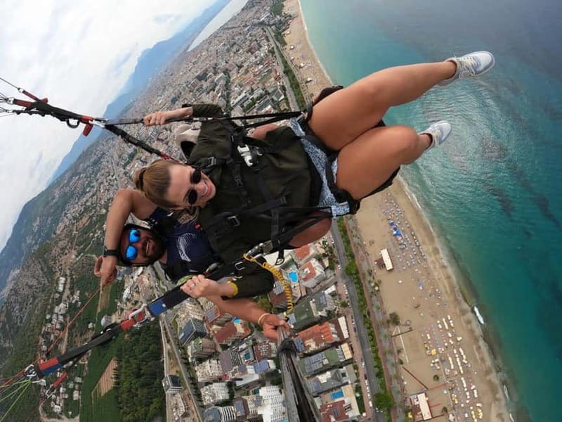 Alanya: Tandem Paragliding Experience with Video Option - Key points before you book