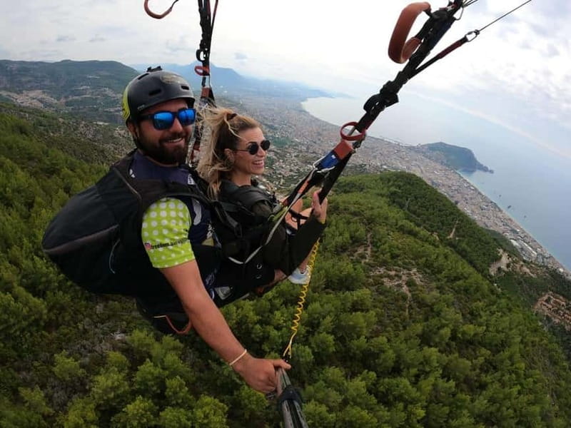 Alanya: Tandem Paragliding Experience with Video Option - Hotel transfers across Alanya Province