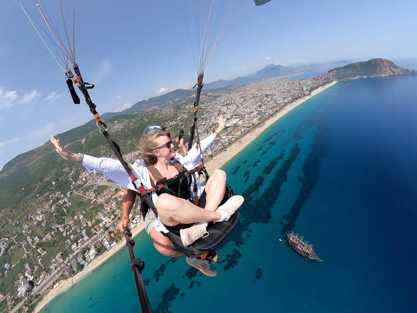 Alanya: Tandem Paragliding Flight to Cleopatra Beach - Practical advice for a smoother flight