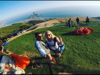 Tandem Paragliding Flight to Cleopatra Beach