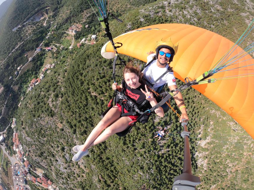 Alanya: Tandem Paragliding Over a Castle and the Sea - Takeoff from 700 meters above Alanya