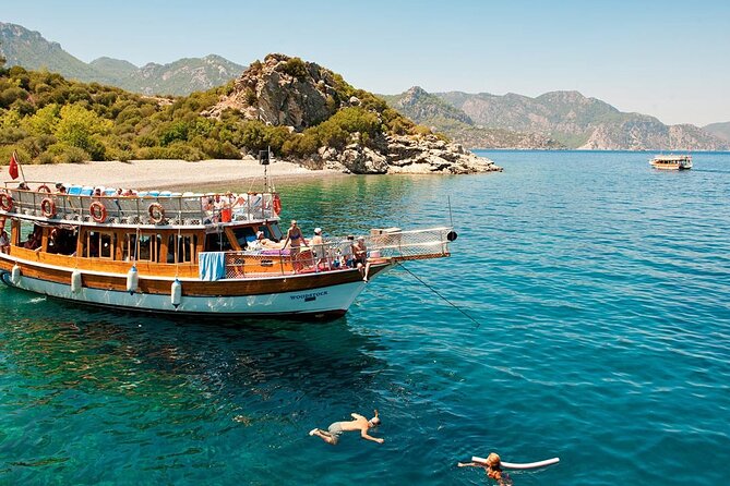 All Inclusive Marmaris Boat Trip With Lunch & Unlimited Drinks - Getting aboard at Marmaris Harbour