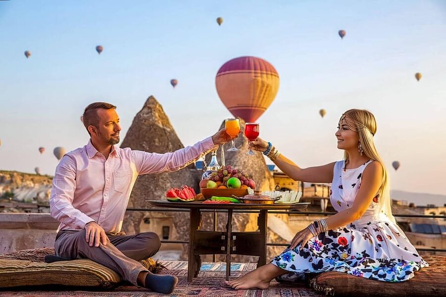 Antalya: 2-Day Guided Cappadocia Tour with Cave Hotel Option - Sunrise balloons, the biggest optional decision