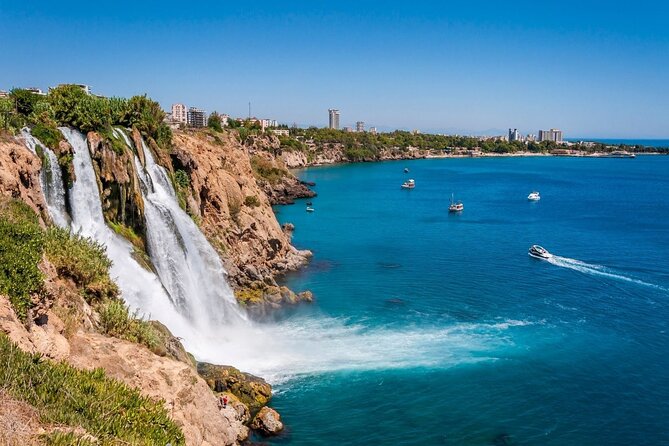 Antalya /Belek : Guided City Tour w/Cable Car & Waterfalls & Boat - Walking Through Kaleiçi and the Antalya Bazaar