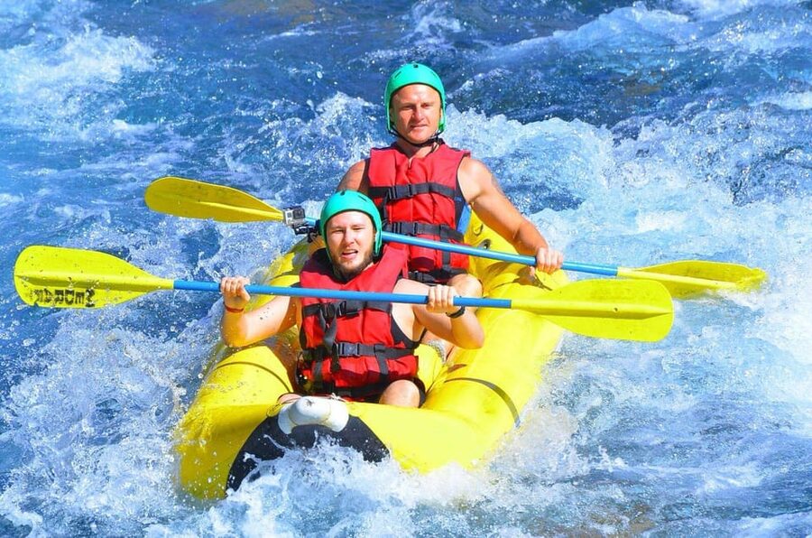 Antalya: Buggy or Quad and Rafting Tour with Lunch - Showers, changing, and the realities of a wet day