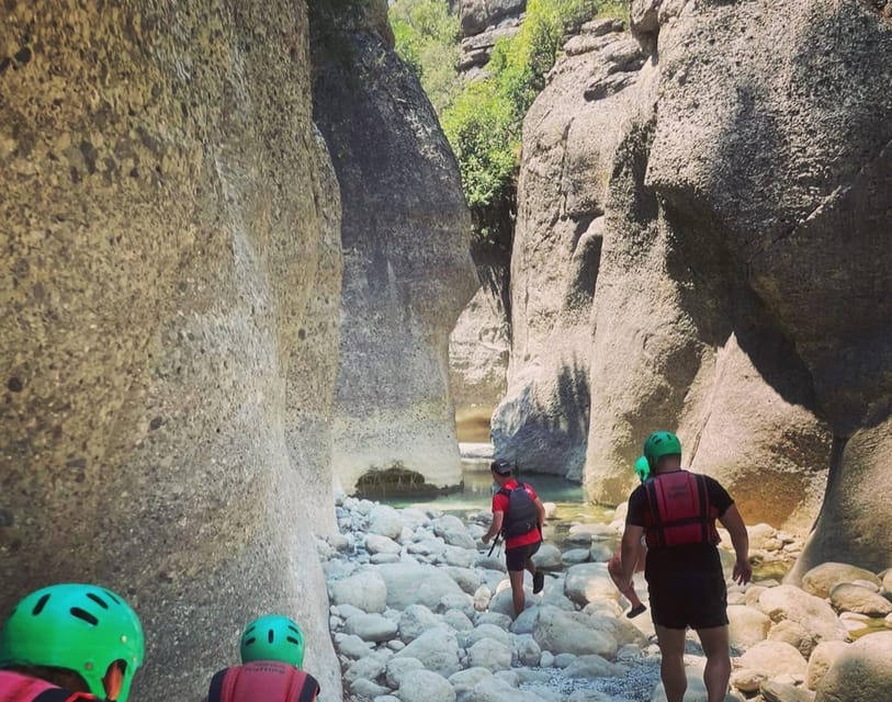 Antalya: Canyoning, Rafting, Quad, Jeep & Zipline with Lunch - Canyoning beneath the ancient Eurymedon Bridge