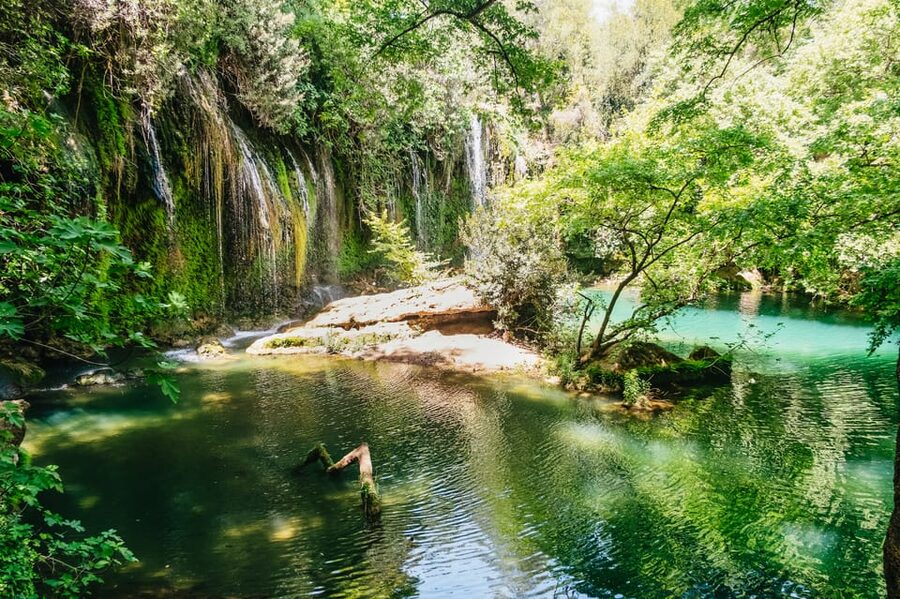 Antalya: City Tour including Waterfalls and Boat tour - Karpuzkaldıran and Lower Düden Falls