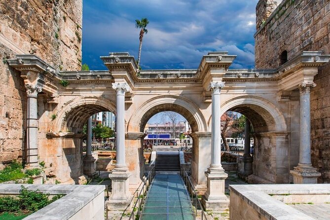 Antalya City Tour with Boat Tour and Waterfalls - Walking through Kaleici’s old walls
