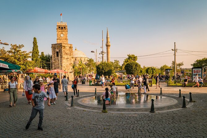 Antalya City Tour with Boat Tour and Waterfalls - Transport, timing, and group size