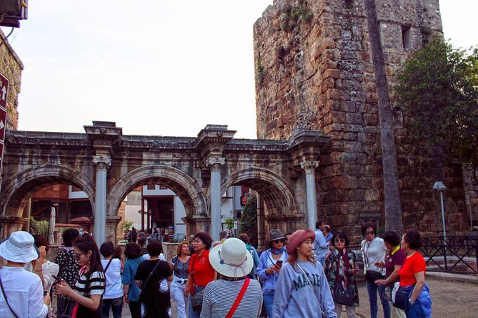 Antalya: City Tour with Boat Trip, Old Town & Waterfalls - Kaleici Marina and the one-hour boat ride