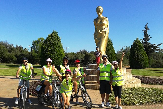 Antalya Electric Bike Tour - Kaleiçi begins with minarets, gates, and stone walls