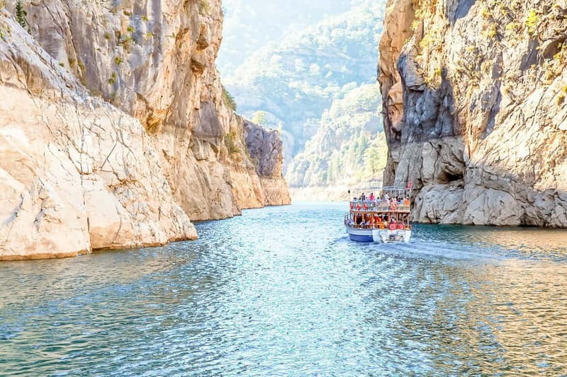 Antalya: Green Canyon Boat Trip w/Lunch near Green Lake - Key points to know before you go
