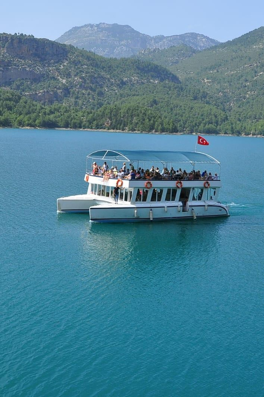 Antalya: Green Canyon Boat Trip with Lunch & Soft Drinks - Hotel pickup from Alanya or Side