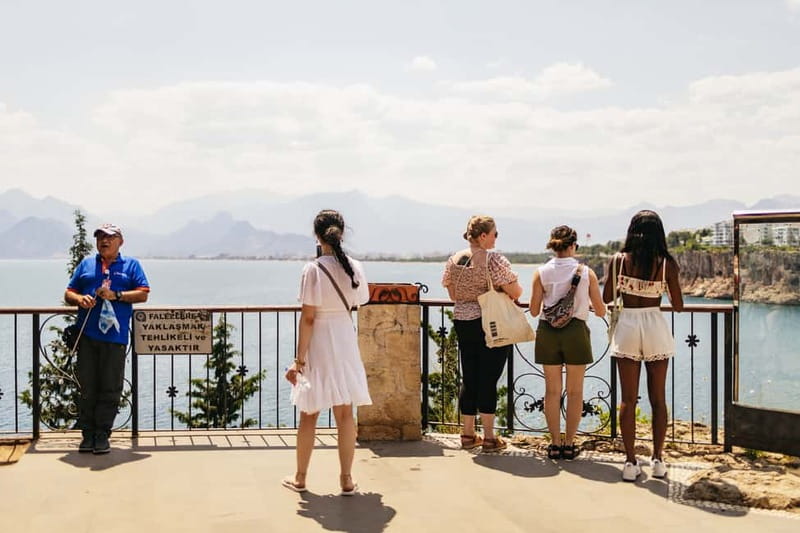 Antalya: Guided City Tour with Top 2 Waterfalls incl. Lunch - Entering Kaleiçi through the Clock Tower and Hadrian’s Gate