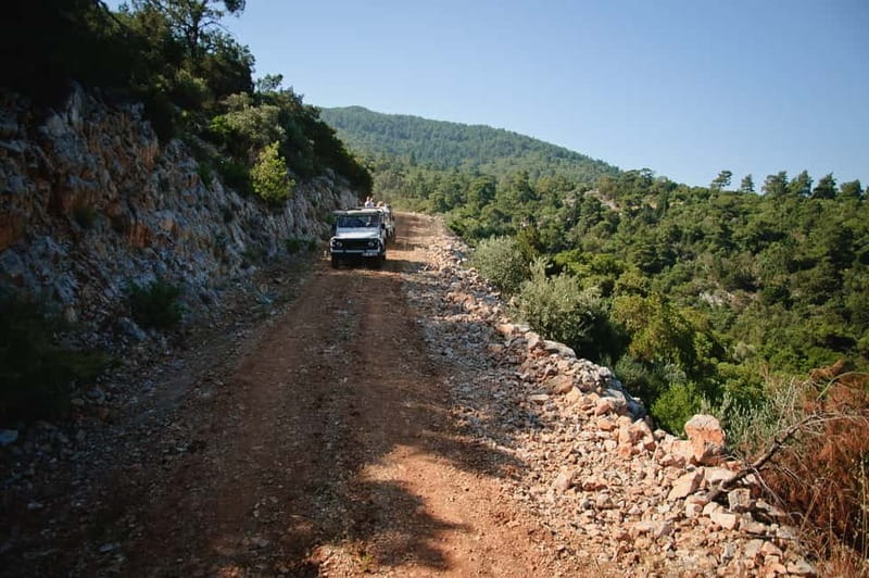 Antalya: Jeep Safari Adventure w/Lunch at Local Restaurant - Ucansu Waterfall and the natural swimming pool