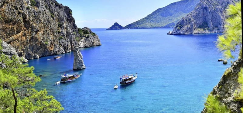 Antalya/Kemer: Adrasan Suluada Island Boat Tours with Lunch - Suluada beach and the first swim