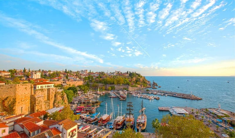 Antalya/Kemer: City Tour w/Olympos Cable Car, Boat & Lunch - Düden Waterfall and the Lara coast