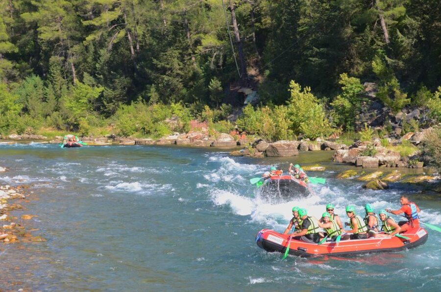 Antalya/Kemer: Koprulu Canyon Whitewater Rafting with Lunch - Riverside lunch: useful, filling, and basic