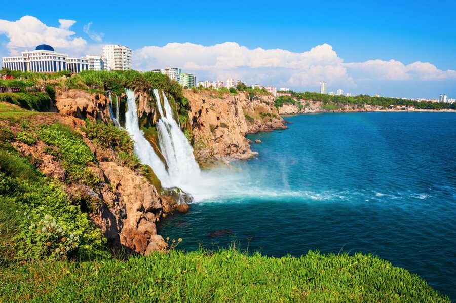 Antalya/Kemer: Old City, Waterfalls, Olympos Cable Car, Boat - The optional boat trip from Antalya’s harbor