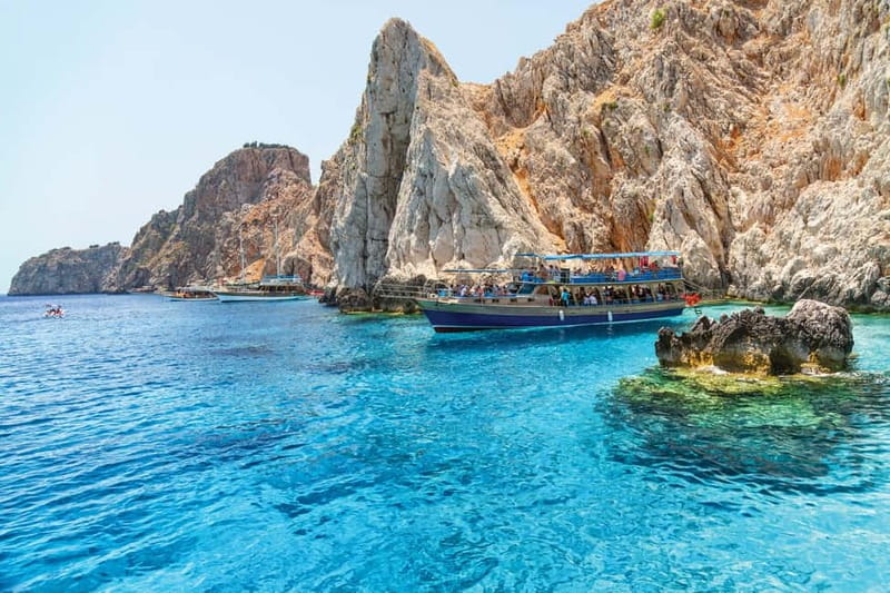 Antalya/Kemer: Suluada & Adrasan Boat Trip with Lunch - Akseki Bay and the cold waters of the Love Cave