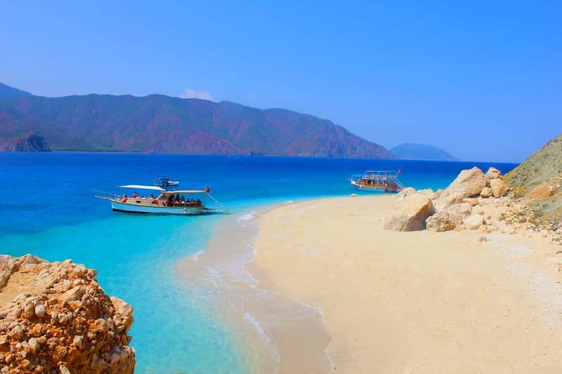 Antalya/Kemer: Suluada & Adrasan Boat Trip with Lunch - Hacivat Karagoz Bay, the Pirates Bay stop