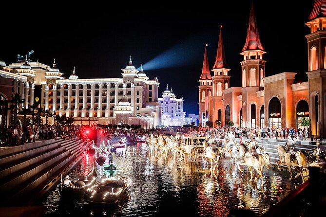 Antalya Land of Legends Night Show With Boat Parade - Shopping, dining, and the reality of the park